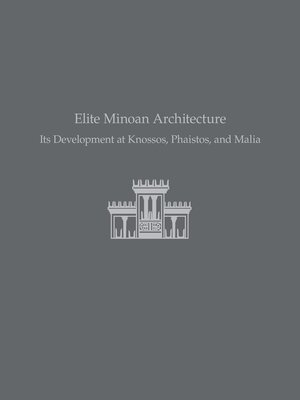 cover image of Elite Minoan Architecture